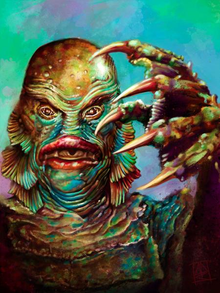 Tattoos - The Creature from the black lagoon